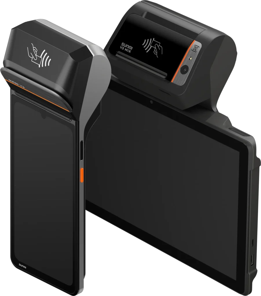 Produktbild Sunmi V3 Mix und NFC von vorne rechts